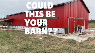 FULL COST BREAKDOWN OF MY 80x60 POLE BARN [upl. by Gimble]