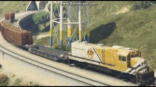 gta v train horn [upl. by Yatnuahc]