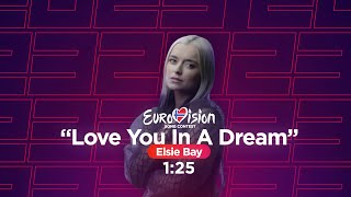 🇳🇴 Elsie Bay  Love You In A Dream Longer Snippet  MGP  Eurovision 2023 [upl. by Kimon]