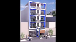 Vivienda Multifamiliar 9 x 1850 m 4 pisos [upl. by Proctor]