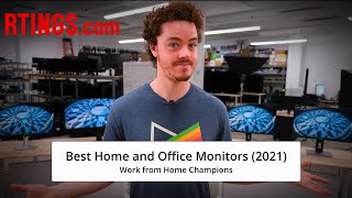 Best Home And Office Monitors 2021 – Work From Home Champions [upl. by Birdella]