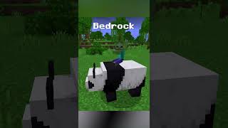 Java vs Bedrock Part 1 shorts [upl. by Young152]