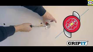 GripIt Plasterboard Fixing 18mm Red 25 pk and 100 pk  Items 13648 24351 [upl. by Pahl]