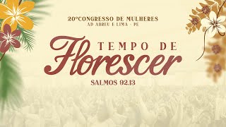 20º Congresso de Mulheres  Templo Central  Ieadalpe  Ao Vivo  19072024 5º DIA Manhã [upl. by Ahsuatan]