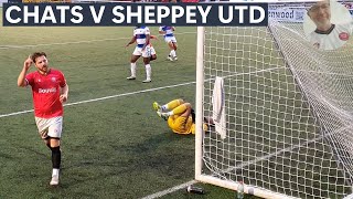 Chats welcome Sheppey Utd back to the Bauvill with a 30 win [upl. by Kcajyllib268]