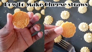 How To Make Cheese StrawsEasy Recipe light and moist [upl. by Harrat]