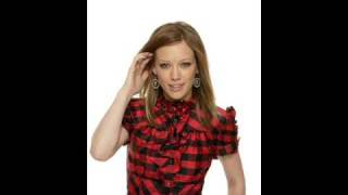 Hilary Duff I Heard Santa on the Radio with lyrics [upl. by Gerhardt446]