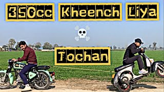 Tug Of War 350cc VS 150cc  Vlog20 [upl. by Ihteerp172]