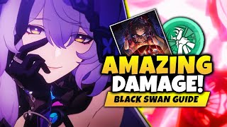 DONT BUILD HER WRONG Best E0 Black Swan Guide amp Build Speed Explained Best Relics amp Light Cones [upl. by Nanreit725]