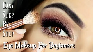 Beginners Smokey Eye Makeup Tutorial  Parts of the Eye  How To Apply Eyeshadow [upl. by Rogovy]