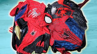 ¡MI MALETA DE TRAJES DE SPIDERMAN  IVANSPIDEY [upl. by Bucher]