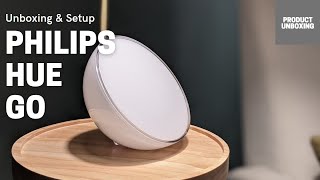 Philips Hue Go 20  Unboxing amp Setup [upl. by Starks]