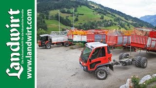 5 Aufbauladewagen im Vergleich  landwirtcom [upl. by Wyatan]