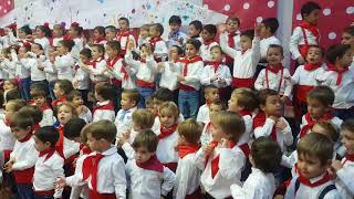 Flamenco en las aulas del colegio Navas de Tolosa [upl. by Hewes]