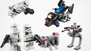 Lego Star Wars Top 5 Imperial Battle Packs [upl. by Trinl967]