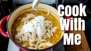 Try This Easy White Chicken Chili Recipe [upl. by Mcclish]