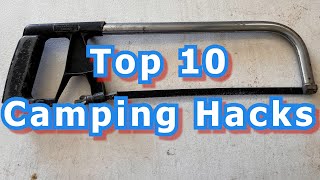 Top 10 Camping Hacks  Gear Gadgets Ideas and Tips from Jafffa Adventures [upl. by Krista659]