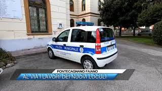 ✅ PONTECAGNANO FAIANO AL VIA I LAVORI DEI NUOVI LOCULI SUD TV 114 [upl. by Amikay]