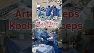 Artey Forceps and kocher Forceps surgicalinstrument forceps surgery clinical [upl. by Odnumyar284]