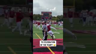 Incarnate Word WR with the TD Celebration Youve NEVER Seen 😮 [upl. by Acissaj]