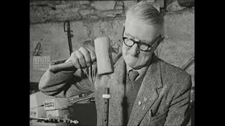 Making Uilleann Pipes Co Cavan Ireland 1968 [upl. by Williams]