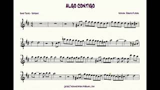 Algo Contigo  Rosario Flores  Sax Tenor [upl. by Yrag795]