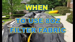 When to Use 8 oz Nonwoven Geotextile Filter Fabric [upl. by Sassan]