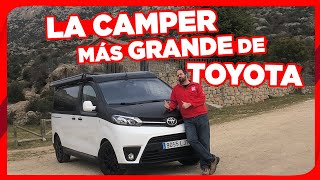 TOYOTA PROACE VERSO CAMPER by Tinkervan  PRUEBA  ¿MEJOR que una VW CALIFORNIA [upl. by Kynthia]