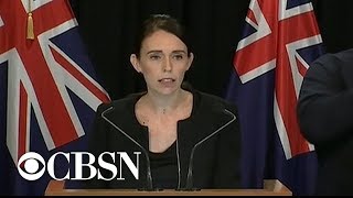 New Zealand prime minister quotOur gun laws will changequot [upl. by Eet]