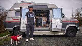 Solo Van Life Living in a Van for 5 months Changed his Life Camper Van Tour and Mini Documentary [upl. by Joselyn429]