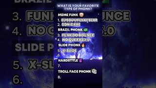 What is your Favorite Type of Phonk🤔 [upl. by Lugar]