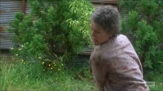 The Walking Dead 6x02 Carol kills all the wolves [upl. by Kcajyllib914]