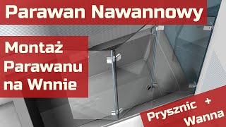 Parawan Nawannowy Prysznic z Wanną [upl. by Kcinomod]