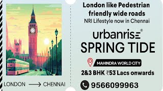 Urbanrise SpringTide  2 amp 3 BHK Homes from ₹53L  9566099963 [upl. by Ahker]