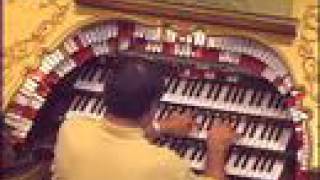 Bob Castle plays Wurlitzer Theatre Organ in Denver home [upl. by Munro]