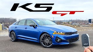 2022 Kia K5 GT  Is This a REAL Performance Midsize Sedan 290 HP [upl. by Jillane]