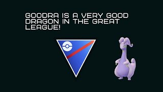 Goodra is a Good Dragon in the Great League [upl. by Odnumyar152]