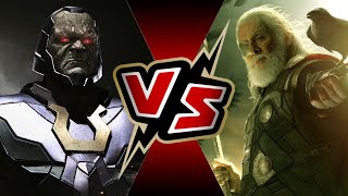 Darkseid VS Odin  BATTLE ARENA [upl. by Nojid]