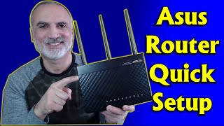 Asus Router Quick Setup with the Web interface [upl. by Yelnek338]