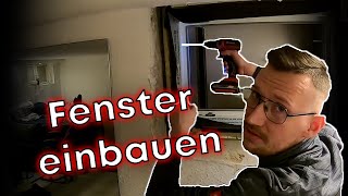 Wir BAUEN uns neue FENSTER ein  How to Fenster einbauen [upl. by Anilem]