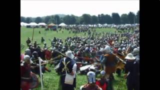 Pennsic War SCA Battle Combat [upl. by Itin]