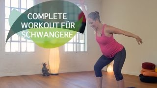 Workout für Schwangere Complete Body Workout 20 Minuten  FlexibleFit [upl. by Juakn]