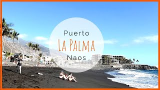 Here you can really feel like you are on holiday Puerto Naos  La Palma [upl. by Kaela888]