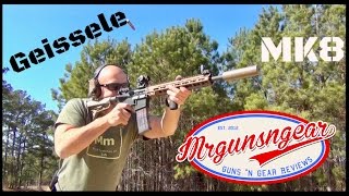 Geissele MK8 AR15 Free Float MLOK Handguard Review HD [upl. by Engelhart]