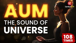 Powerful AUM Chanting  108 Times with Relaxing Meditation Music [upl. by Pampuch]