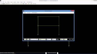 2D Steel Moment Frame Building OpenSees Navigator Example [upl. by Eityak454]