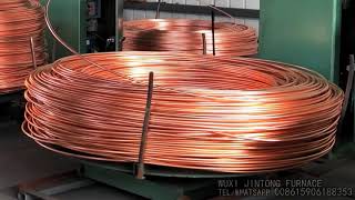 Copper Rod Upward Continuous Casting Machine Copper Wire Production Line [upl. by Digdirb]