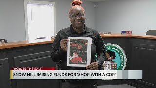 Snow Hill raises funds for Shop With A Cop [upl. by Ellinad]