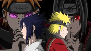 Every Naruto and Sasuke Fight in The Series BUT They Swap Opponents [upl. by Petula573]