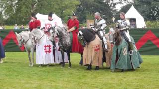 Full metal joust at Bolsover Castle  English Heritage [upl. by Kermie]